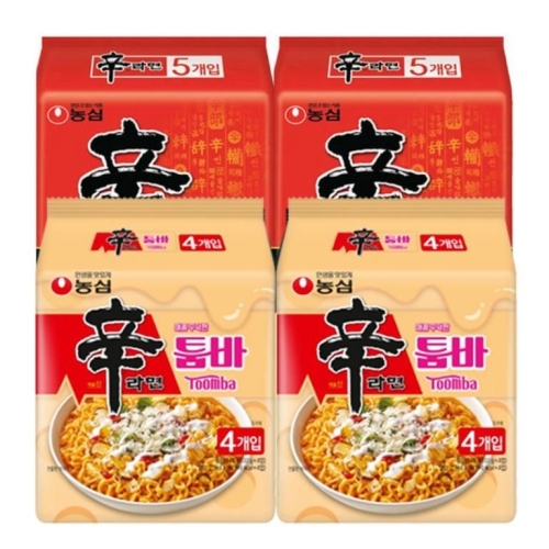 농심 신라면10개 + 신라면 툼바8개