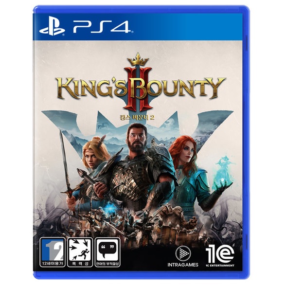 킹스 바운티2 한글판 PS4, 패키지디스크