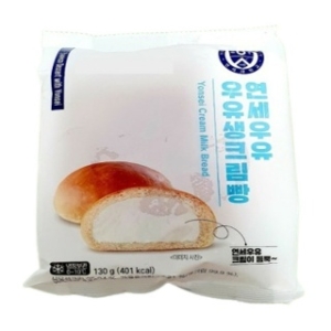 연세우유 우유생크림빵 130g
