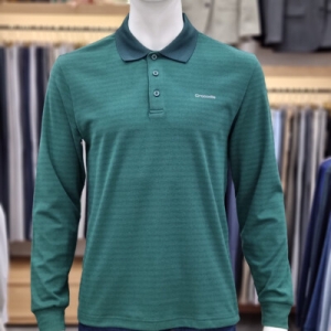 패션그룹형지 크로커다일 남성 고탄력 자가드 카라티셔츠 CDAABTP379345_SH 560580_CDAABTP379345_SH