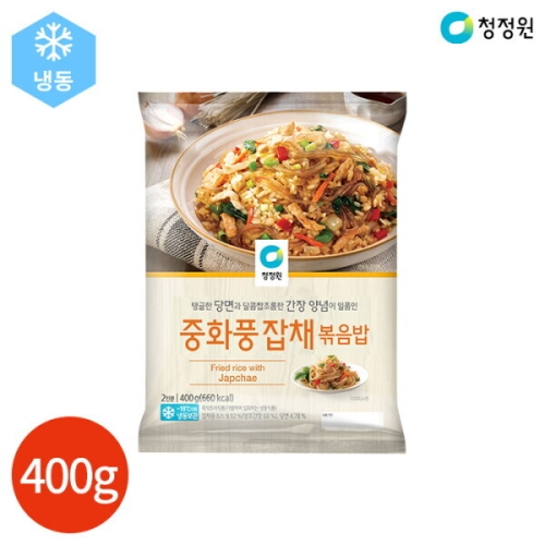 대상 청정원 중화풍 잡채볶음밥 400g (4개)