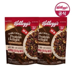 켈로그 다크 초코 프로틴 딜라이트 그래놀라 350g (2개)