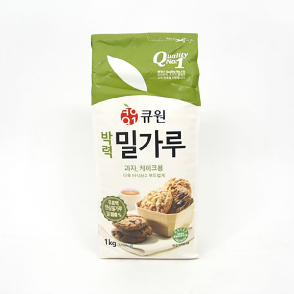 큐원 박력 밀가루 1kg (10개)_이미지