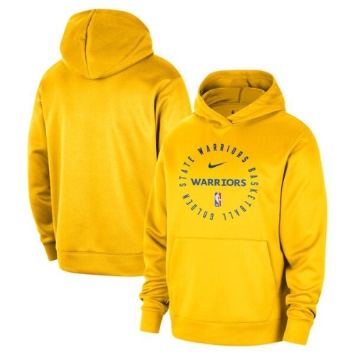  나이키 해외 NBA 골든스테이트 워리어스 2024/25 Spotlight OnCourt Practice Hoodie Gold 12..