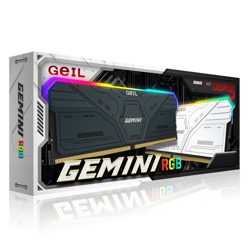GeIL DDR5-6000 CL36 GEMINI RGB White 패키지 (32GB(16Gx2))_이미지