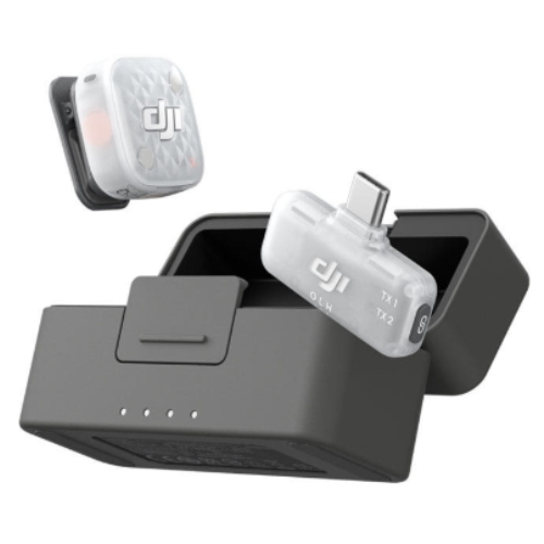 DJI Mic Mini 2S 무선마이크 (1TX + 1Mobile RX + 충전케이스)_이미지