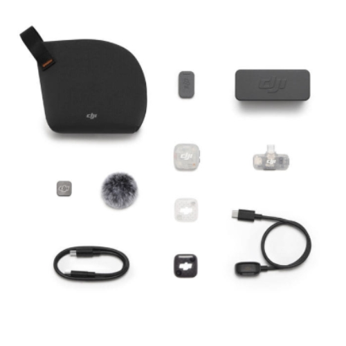 DJI Mic Mini 2S 무선마이크 (1TX + 1Mobile RX + 충전케이스)_이미지