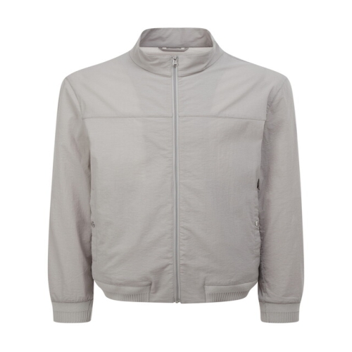 LF 헤지스레이디스 스테디셀러 베이지 포켓배색 면혼방 점퍼 WHJU5B503I2