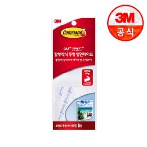 3M 3M 코맨드 투명 리필테이프  중  6매