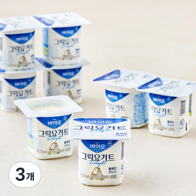매일유업 매일바이오 그릭요거트 딜라이트 플레인 80g