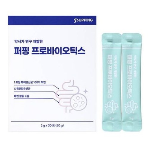 퍼핑 프로바이오틱스 60g (2g x 30p)