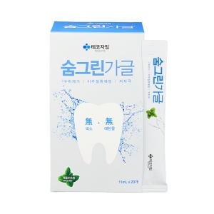 엔엠헬스케어 테코자임 숨그린 가글 11ml