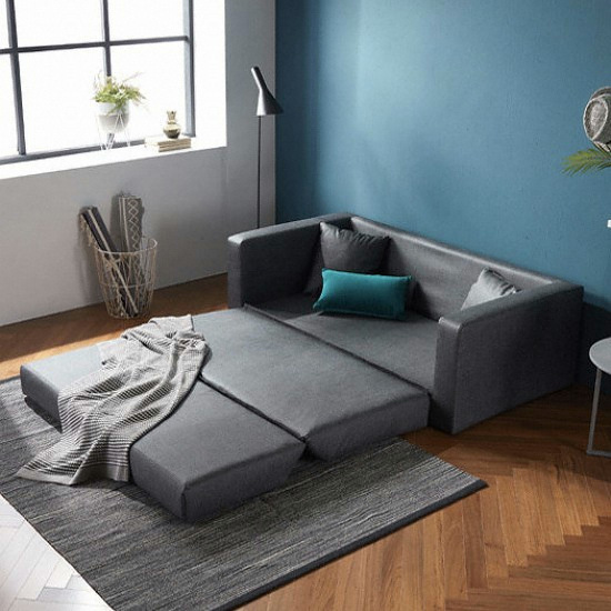 BIF보루네오 아르메 퀸즈 접이식 FPL 가죽 소파베드 3인용_이미지