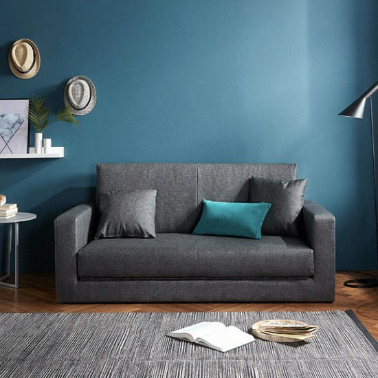 BIF보루네오 아르메 퀸즈 접이식 FPL 가죽 소파베드 3인용_이미지