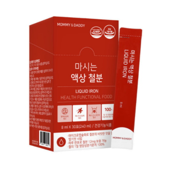 마미앤대디 마시는 액상 철분 30포 (1개)_이미지