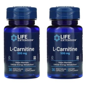 라이프익스텐션 L-카르니틴 500mg 30캡슐 (2개)_이미지