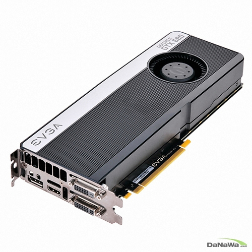 EVGA 지포스 GTX680 +FTW D5 4GB 백플레이트