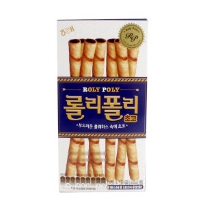 롤리폴리초코 62g X 48 롤웨하스 비스킷 아이들 간식