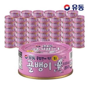 유성물산교역 유동 골빔면 골뱅이 95g (48개)_이미지