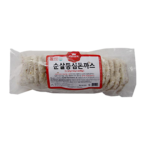 더나음 푸딩팩토리 순살 등심돈까스 3.12kg (1개)