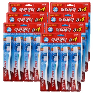 라이온코리아 닥터세닥 슈퍼슬림 칫솔 (28개)_이미지