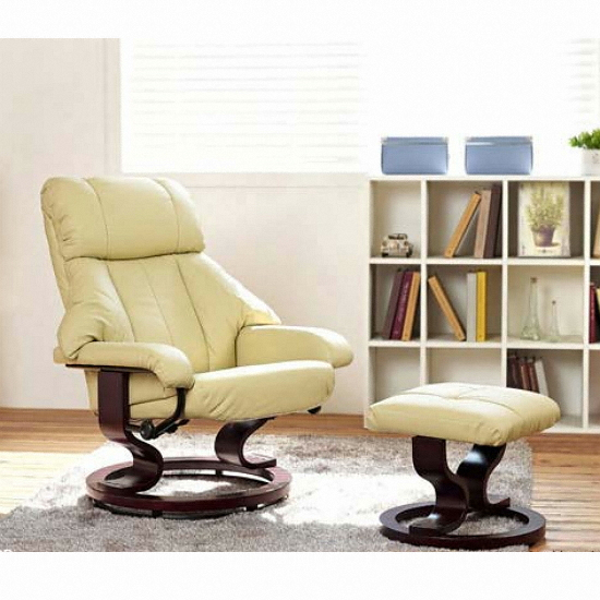 천연가죽 리클라이너 1인용 CU-712R