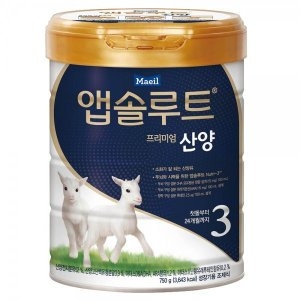 매일유업 앱솔루트 프리미엄 산양 3단계 750g (8개)_이미지