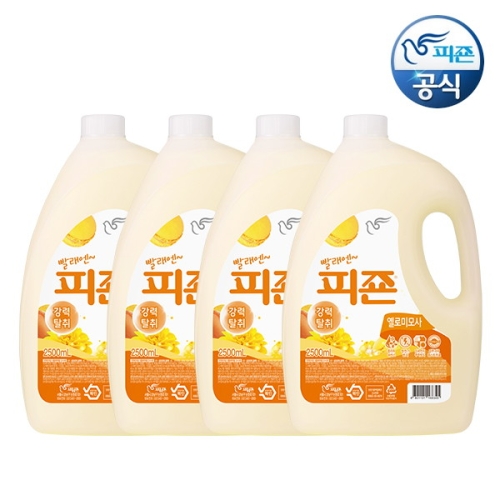 피죤 옐로미모사 2.5L (4개)