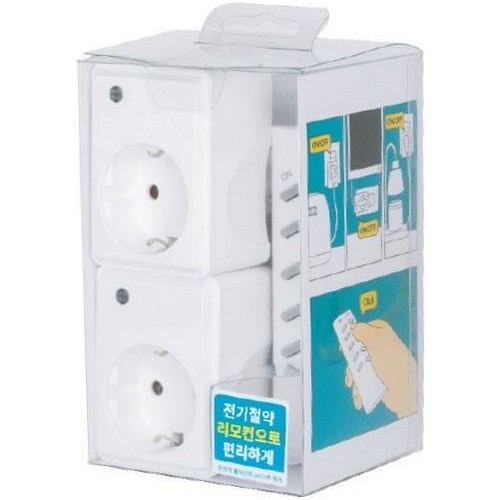 리모트 RF 고용량 콘센트 싱글+스틱리모컨 세트