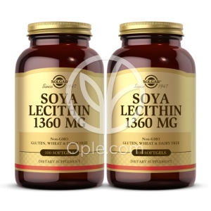 솔가 레시틴 1360mg 100캡슐 (2개)_이미지