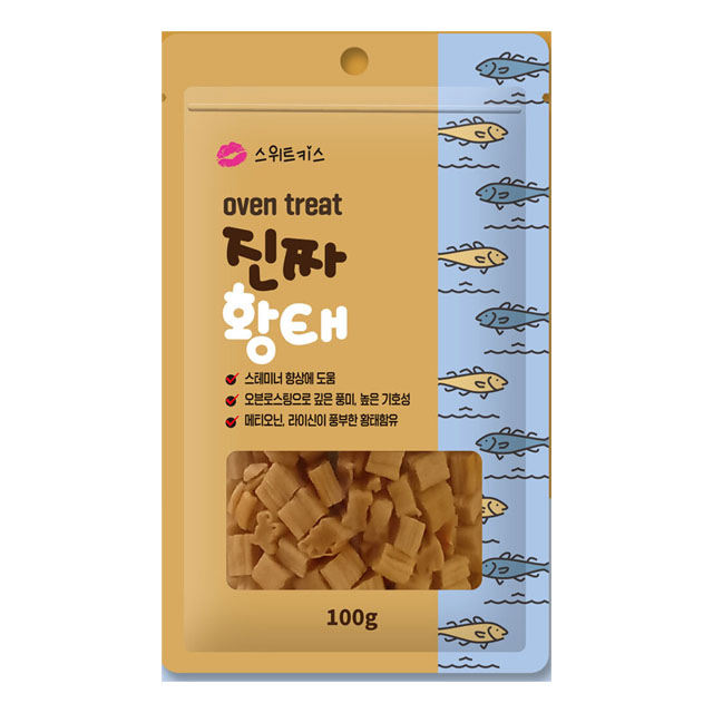 피엔피 스위트키스 진짜 황태 100g