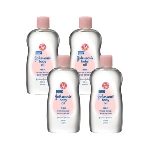 존슨앤존슨 존슨즈베이비 오일 500ml (4개)