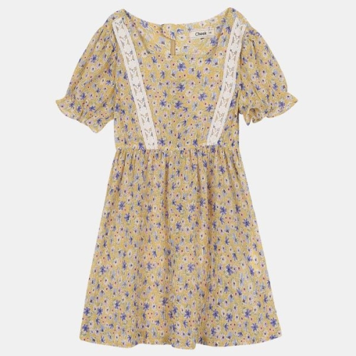 이랜드 치크 치크 SH03 스퀘어 여리여리 쉬폰원피스 CKOW2256G