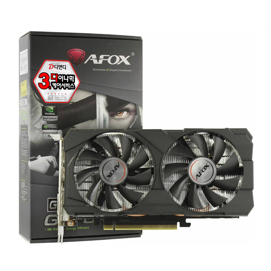 AFOX ������ GTX 1660 SUPER H4 D6 6GB DUAL ��ص���