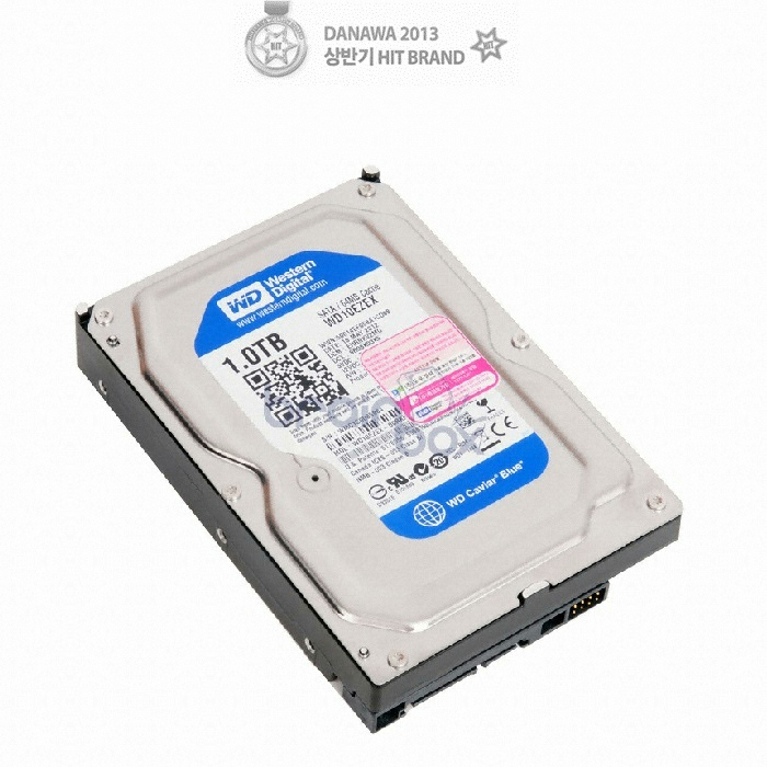 Western Digital WD Blue 7200/64M/벌크 (WD10EZEX, 1TB)_이미지