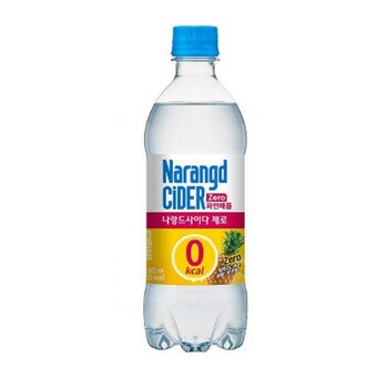 동아오츠카 나랑드 <b>사이다</b> 제로 파인애플 500ml