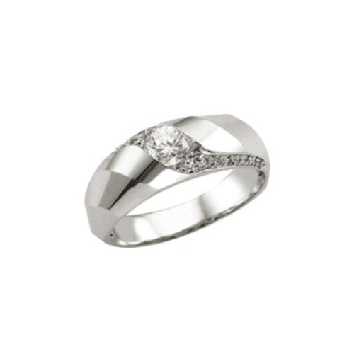 GB 빅스톤 볼륨 14K GOLD 남성 커플링 반지 LRM25003G_이미지
