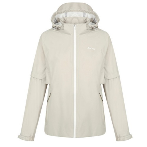 핑 패커블 소매 탈부착 후드 레인 점퍼 121E1JR151_BG_이미지