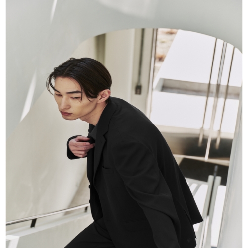 마에스트로 차콜그레이 비즈니스 경량 셋업 자켓 Relax Fit MAJA5A902CG_이미지