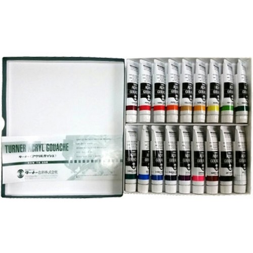 Turner 아크릴 과슈 물감 20ml (18색)_이미지