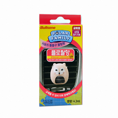 불스원 폴라패밀리 통풍구 방향제 리필용_이미지