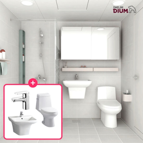 플랜 코튼리브 슬라이딩장 거실욕실+안방부분리모델링