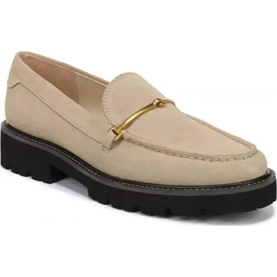 프랑코 사르토 여성 세나 러그솔 로퍼 베이지 스웨이드 1639228