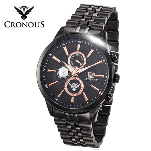 크로노스 본사 CRD88007RG-BK 크로노스시계 CRONOUS_이미지