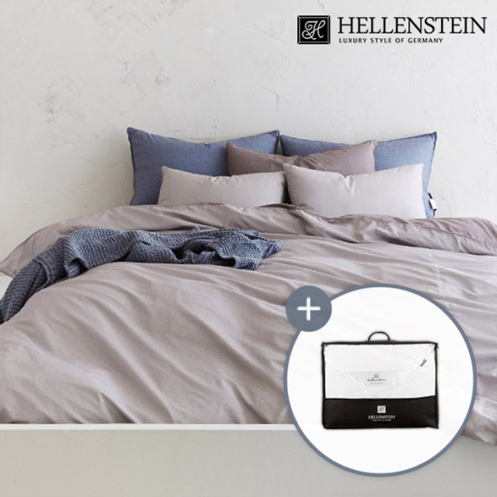 리디아알앤씨 헬렌스타인 알러지방지 폴란드 구스 침구세트 (싱글 S)