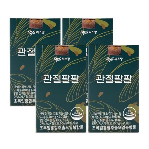 씨스팡 관절팔팔 310mg 30캡슐 (4개)_이미지