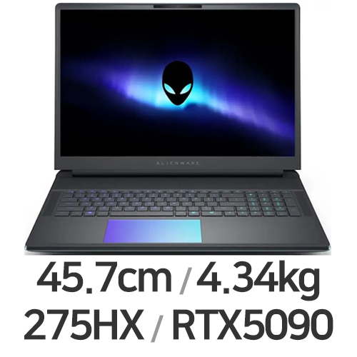 DELL 에일리언웨어 18 Area-51 DAA18250-WP04KR (SSD 2TB)_이미지