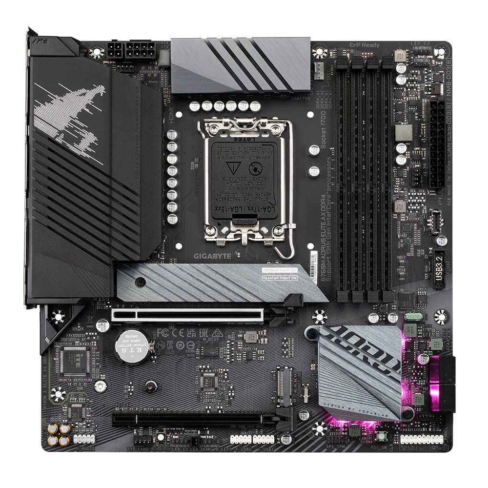 GIGABYTE B760M AORUS ELITE D4 피씨디렉트_이미지