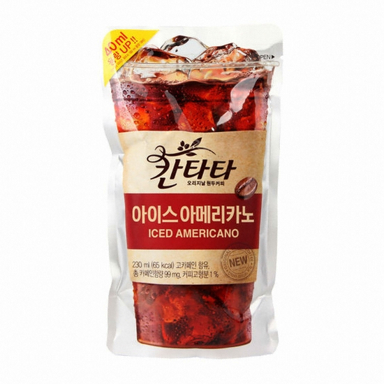 롯데푸드 칸타타  아이스 아메리카노 230ml (50개)_이미지