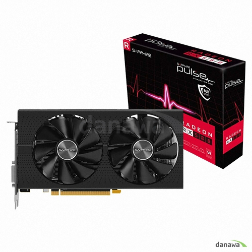 SAPPHIRE 라데온 RX 580 PULSE OC D5 8GB Dual-X